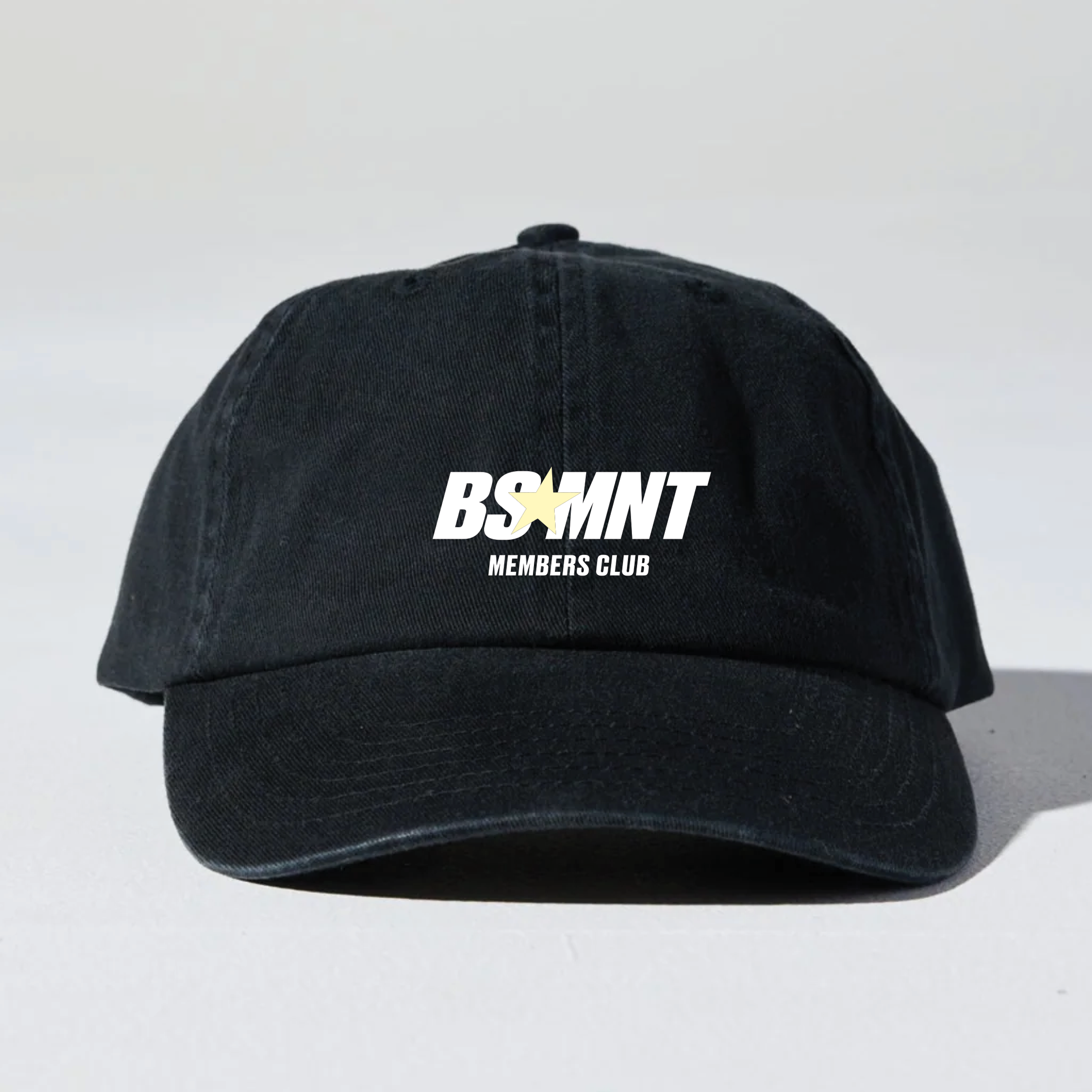 BASMENT BLACK STAR DAD CAP