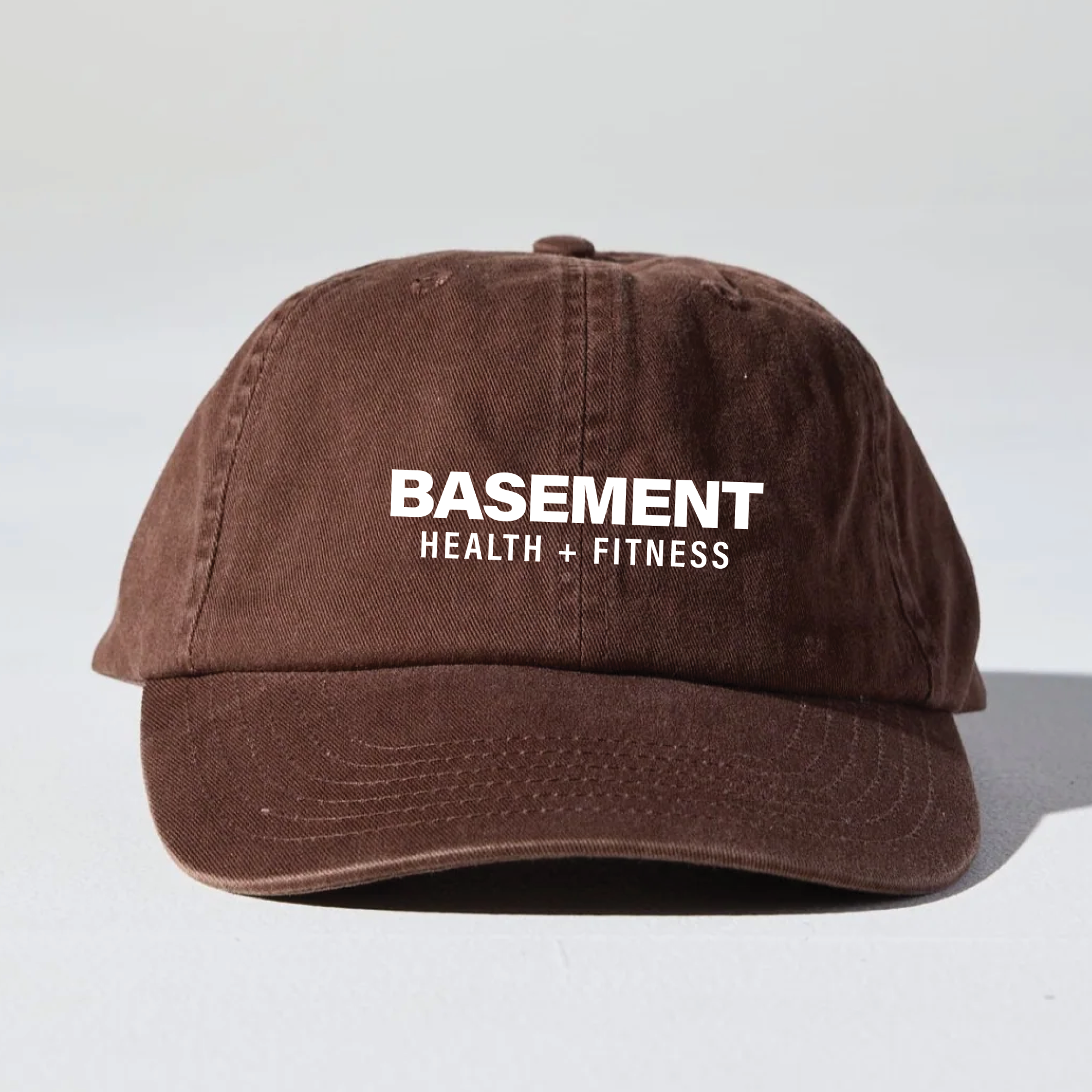BROWN BASEMENT DAD CAP